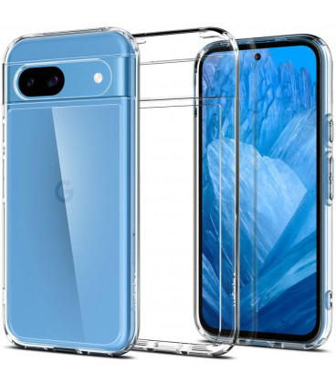 Skaidrus dėklas Google Pixel 8A telefonui "Spigen Ultra Hybrid"