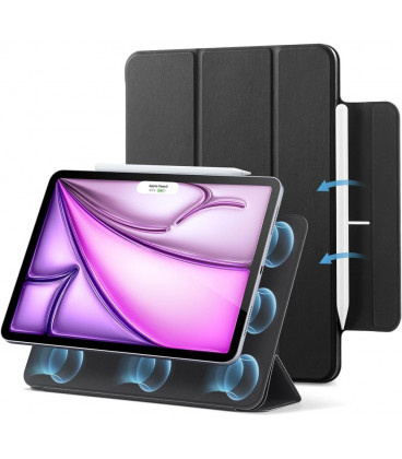 Juodas atverčiamas dėklas Apple iPad Pro 12.9” 4 / 5 / 6 / 2020-2022 / Air 13” 1 / 2 / 3 / 2024-2026 "ESR Rebound Magnetic"