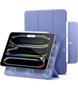 Levandos spalvos atverčiamas dėklas Apple iPad Pro 13 7 / 2024 planšetei "ESR Rebound Magnetic"