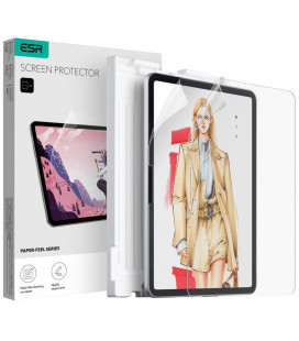 Matinė apsauginė plėvelė Apple iPad Pro 13 7 / 2024 planšetei "ESR Paper Feel Magnetic 2-Pack"