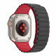 Juoda / raudona apyrankė Apple Watch 6 / 7 / 8 / 9 / SE / Ultra 1 / 2 (42 / 44 / 45 / 49 mm) laikrodžiui "Tech-Protect Iconband 