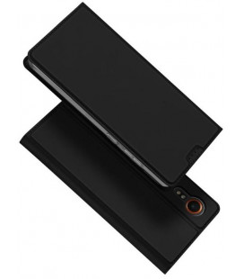 Juodas atverčiamas dėklas Samsung Galaxy Xcover 7 telefonui "Dux Ducis Skin Pro"