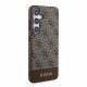 Rudas dėklas Samsung Galaxy S24 telefonui "Guess PU 4G Stripe Case"