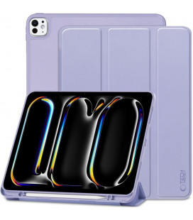 Violetinis atverčiamas dėklas Apple iPad Pro 11 5 / 2024 planšetei "Tech-Protect SC"