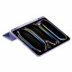 Violetinis atverčiamas dėklas Apple iPad Pro 13” 7 / 8 / 2024-2025 planšetei "Tech-Protect SC"