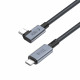 Pilkas USB-C - USB-C L PD240W 150cm laidas "Tech-Protect Ultraboost Max USB 4.0 8K 40GBPS"