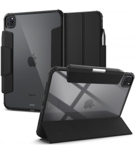 Juodas atverčiamas dėklas Apple iPad Pro 11 5 / 2024 planšetei "Spigen Ultra Hybrid Pro"