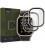 Apsauginis grūdintas stiklas (Titanium) Apple Watch Ultra 1 / 2 (49mm) laikrodžiui "HOFI Glass Ring 2-Pack"