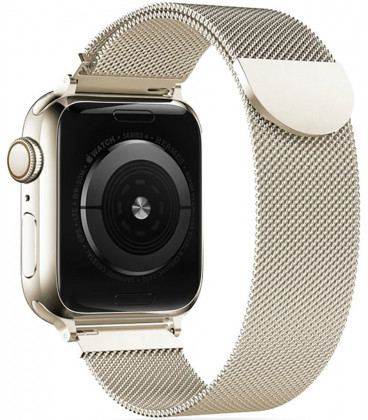 Gelsva (Startlight) Apple Watch 4 / 5 / 6 / 7 / 8 / 9 / SE / Ultra 1 / 2 (42 / 44 / 45 / 49 mm) laikrodžiui "Tech-Protect Milane