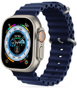 Mėlyna apyrankė Apple Watch 4 / 5 / 6 / 7 / 8 / 9 / SE / Ultra 1 / 2 (42 / 44 / 45 / 49 mm) laikrodžiui "Tech-Protect Iconband P