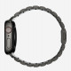 Juoda apyrankė Apple Watch 6 / 7 / 8 / 9 / 10 / SE / Ultra 1 / 2 ( 44 / 45 / 46 / 49 mm) laikrodžiui "Tech-Protect Steelband"