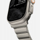 Pilka (Titanium) apyrankė Apple Watch 6 / 7 / 8 / 9 / 10 / SE / Ultra 1 / 2 ( 44 / 45 / 46 / 49 mm) "Tech-Protect Steelband"