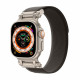 Juoda apyrankė Apple Watch 4 / 5 / 6 / 7 / 8 / 9 / SE / Ultra 1 / 2 (42 / 44 / 45 / 49 mm) laikrodžiui "Tech-Protect Nylon Delta