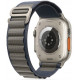 Mėlyna apyrankė Apple Watch 8 / 9 / 10 / 11 / SE / ULTRA (44 / 45 / 46 / 49 MM) laikrodžiui "Tech-Protect Nylon Pro"