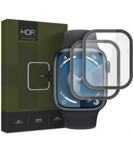 Ekrano apsauga Apple Watch 7 / 8 / 9 (45mm) laikrodžiui "HOFI Hybrid Pro+ 2-Pack"