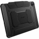 Juodas atverčiamas dėklas Apple iPad Pro 13” 7 / 8 / 2024-2025 planšetei "Spigen Rugged Armor PRO"