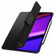Juodas atverčiamas dėklas Apple iPad Pro 13” 7 / 8 / 2024-2025 planšetei "Spigen Rugged Armor PRO"
