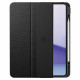 Juodas atverčiamas dėklas Apple iPad Pro 13” 7 / 8 / 2024-2025 planšetei "Spigen Urban Fit"