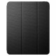Juodas atverčiamas dėklas Apple iPad Pro 13” 7 / 8 / 2024-2025 planšetei "Spigen Urban Fit"