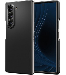 Juodas dėklas Samsung Galaxy Z Fold 6 telefonui "Spigen Airskin"