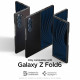 Juodas dėklas Samsung Galaxy Z Fold 6 telefonui "Spigen Airskin"