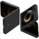 Juodas (Aramid) dėklas Samsung Galaxy Z Flip 6 / 7 FE telefonui "Spigen Airskin"