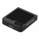 Juodas (Aramid) dėklas Samsung Galaxy Z Flip 6 / 7 FE telefonui "Spigen Airskin"