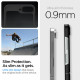 Juodas (Aramid) dėklas Samsung Galaxy Z Flip 6 / 7 FE telefonui "Spigen Airskin"