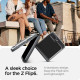 Skaidrus dėklas Samsung Galaxy Z Flip 6 / 7 FE telefonui "Spigen Airskin"