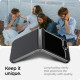 Skaidrus dėklas Samsung Galaxy Z Flip 6 / 7 FE telefonui "Spigen Airskin"