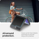 Apsauginis grūdintas stiklas Samsung Galaxy Z Flip 6 / 7 FE telefonui "Spigen Glas.TR EZ Fit 2-Pack"