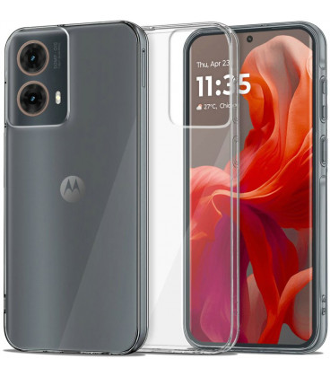 Skaidrus dėklas Motorola Moto G85 5G telefonui "Tech-Protect Flexair"