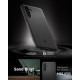 Matinis juodas dėklas Samsung Galaxy M55 5G telefonui "Spigen Essential Sandblast"