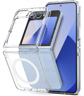 Skaidrus dėklas Samsung Galaxy Z Flip 6 / 7 FE telefonui "Ringke Fusion Magnetic Magsafe"