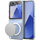 Skaidrus dėklas Samsung Galaxy Z Flip 6 / 7 FE telefonui "Ringke Fusion Magnetic Magsafe"