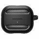 Matinis juodas dėklas Samsung Galaxy Buds 3 / 3 FE / 3 Pro ausinėms "Spigen Rugged Armor"