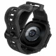  Matinis juodas dėklas - apyrankė Samsung Galaxy Watch Ultra (47mm) laikrodžiui "Spigen Rugged Armor PRO"