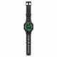 Matinis juodas dėklas - apyrankė Samsung Galaxy Watch Ultra 2024 / 2025 (47mm) laikrodžiui "Spigen Rugged Armor PRO"