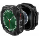 Matinis juodas dėklas Samsung Galaxy Watch Ultra 2024 / 2025 (47mm) laikrodžiui "Spigen Rugged Armor"