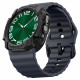 Matinis juodas dėklas Samsung Galaxy Watch Ultra 2024 / 2025 (47mm) laikrodžiui "Spigen Rugged Armor"