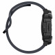 Matinis juodas dėklas Samsung Galaxy Watch 7 (44mm) laikrodžiui "Spigen Rugged Armor"