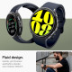 Matinis juodas dėklas Samsung Galaxy Watch 7 (40mm) laikrodžiui "Spigen Liquid AIr"