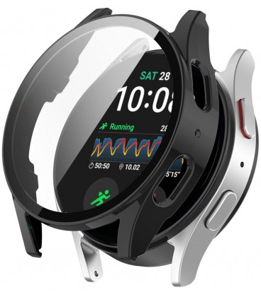 Juodas dėklas Samsung Galaxy Watch 7 (44mm) laikrodžiui "Tech-Protect Defense360"