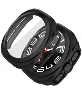 Juodas dėklas Samsung Galaxy Watch Ultra 2024 / 2025 (47mm) laikrodžiui "Tech-Protect Defense360"