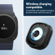 Matinis juodas dėklas Samsung Galaxy Watch Ultra 2024 / 2025 (47mm) laikrodžiui "Caseology Vault"