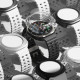 Juodas dėklas + grūdintas stiklas Samsung Galaxy Watch Ultra 2024 / 2025 (47mm) laikrodžiui "Ringke Slim & TG"