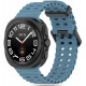 Mėlyna (Montego Blue) apyrankė Samsung Galaxy Watch Ultra 2024 / 2025 (47mm) laikrodžiui "Tech-Protect Iconband Pro"