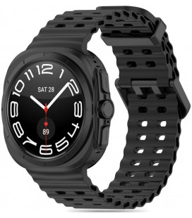 Juoda apyrankė Samsung Galaxy Watch Ultra 2024 / 2025 (47mm) laikrodžiui "Tech-Protect Iconband Pro"