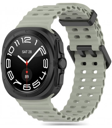 Žalia (Olive Green) apyrankė Samsung Galaxy Watch Ultra (47mm) laikrodžiui "Tech-Protect Iconband Pro"