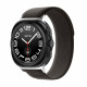 Juoda / oranžinė apyrankė Samsung Galaxy Watch Ultra 2024 / 2025 (47mm) laikrodžiui "Tech-Protect Nylon"